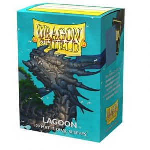 Dragon Shield Dual Matte Sleeves - Lagoon 'Saras' (100 Sleeves)-AT-15048