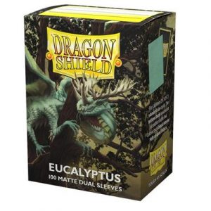 Dragon Shield Dual Matte Sleeves - Eucalyptus 'Lehel' (100 Sleeves)-AT-15049