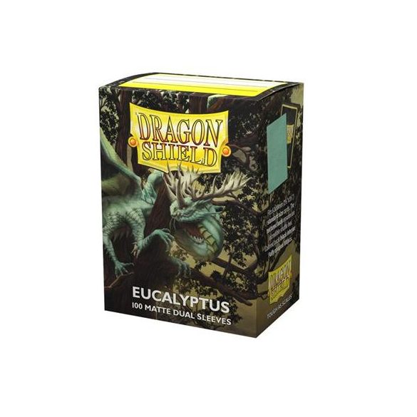 Dragon Shield Dual Matte Sleeves - Eucalyptus 'Lehel' (100 Sleeves)-AT-15049