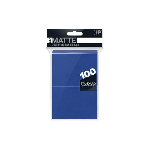 UP - Standard Deck Protector - PRO-Matte Blue (100 Sleeves)-84514
