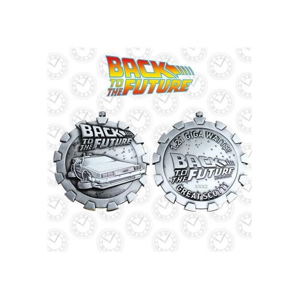 Back to the Future Limited Edition Medallion-UV-BF203