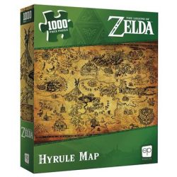 The Legend of Zelda Hyrule Map Puzzle 1000 pc-PZ005-690-002100-06