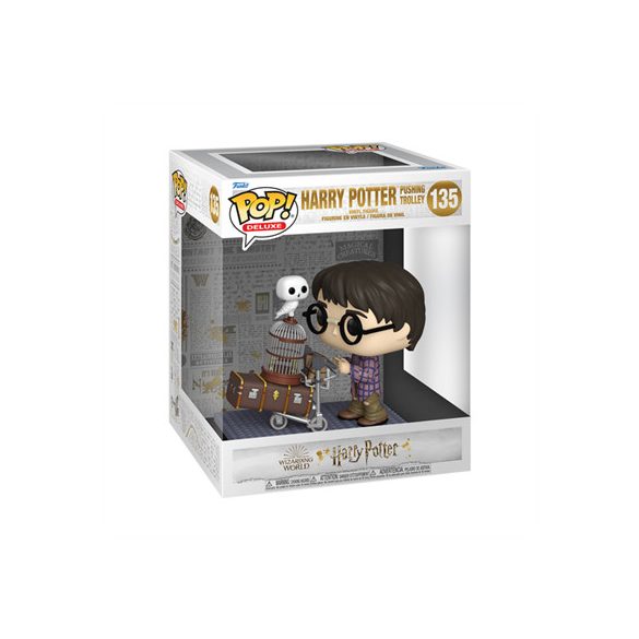 POP Deluxe: Harry Potter Anniversary- Harry Pushing Trolley-FK57360