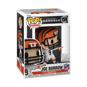 Funko POP! NFL: Bengals- Joe Burrow (Away Uniform)-FK50098