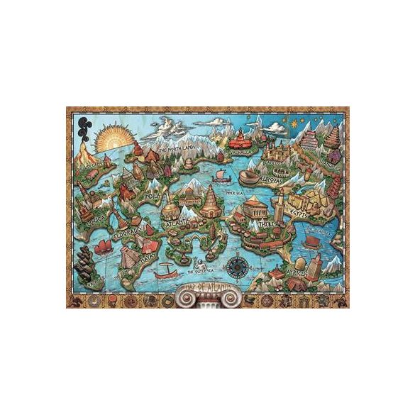 Ravensburger - Geheiminsvolles Atlantis 1000pc-16728