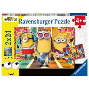 Ravensburger - Die Minions in Aktion 2x24pc-05085