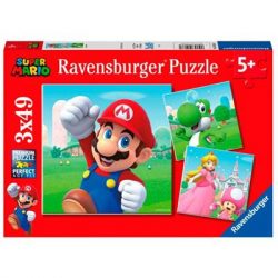 Ravensburger - Super Mario 3x49pc-05186