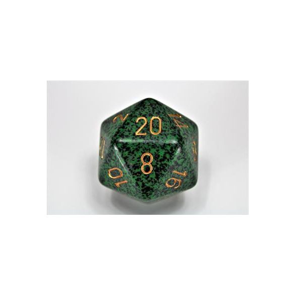 Chessex Speckled 34mm 20-Sided Dice - Golden Recon-XS2002