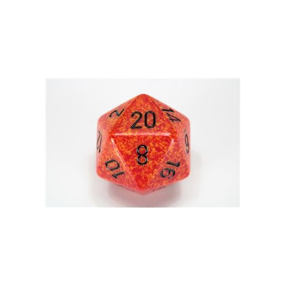 Chessex Speckled 34mm 20-Sided Dice - Fire-XS2021