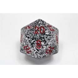 Chessex Speckled 34mm 20-Sided Dice - Granite-XS2030