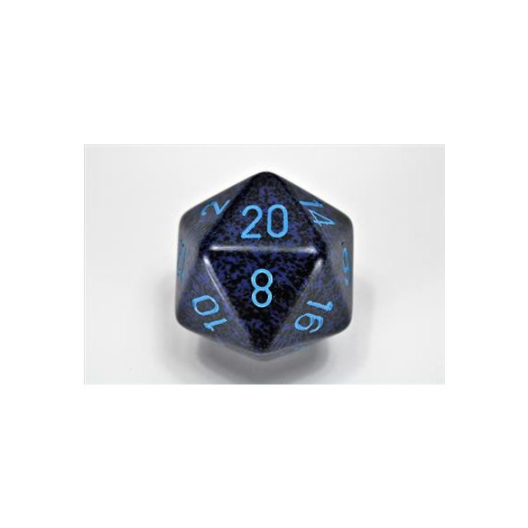 Chessex Speckled 34mm 20-Sided Dice - Cobalt-XS2053