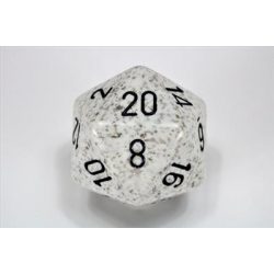 Chessex Speckled 34mm 20-Sided Dice - Arctic Camo-XS2087