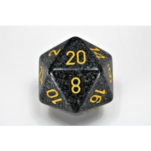 Chessex Speckled 34mm 20-Sided Dice - Urban Camo-XS2092