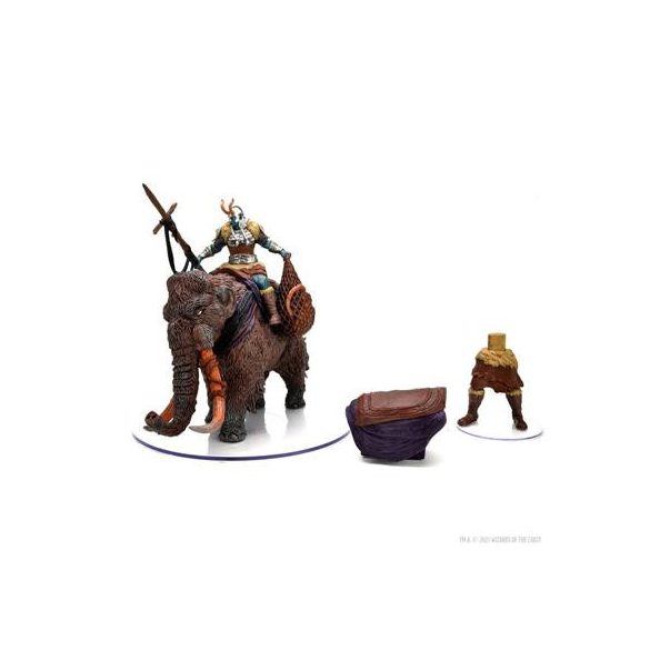 D&D Icons of the Realms Miniatures: Snowbound Frost Giant and Mammoth Premium Set (Set 19) - EN-WZK96077