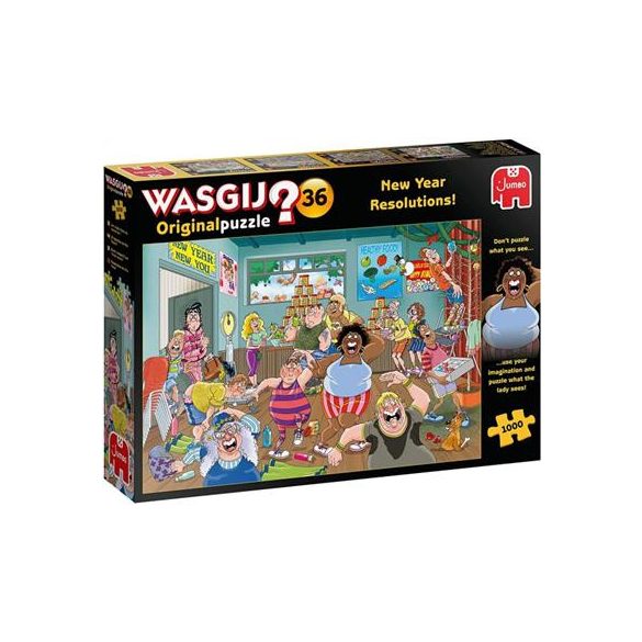 Wasgij Original 36 - Gute Vorsätze fürs neue Jahr! - 1000 Teile-25000