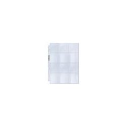 UP - 12-Pocket Platinum Page with 2-1/4" X 2-1/2" Pockets-81423