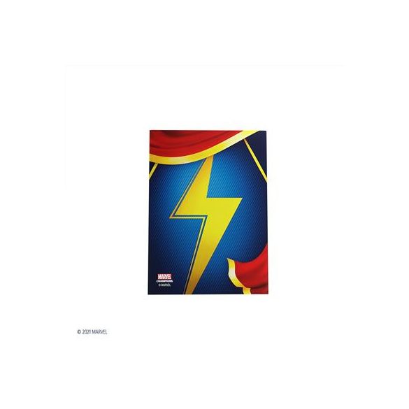 Gamegenic - Marvel Champions Art Sleeves - Ms. Marvel (50 Sleeves)-GGS15009ML