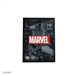 Gamegenic - Marvel Champions Art Sleeves - Marvel Black (50 Sleeves)-GGS15013ML