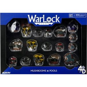 WarLock Tiles: Caverns Accessory - Mushrooms & Pools-WZK16535