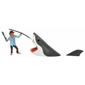 Jaws - 6" Scale Action Figure - Toony Terrors Jaws & Quint 2-Pack-NECA03346