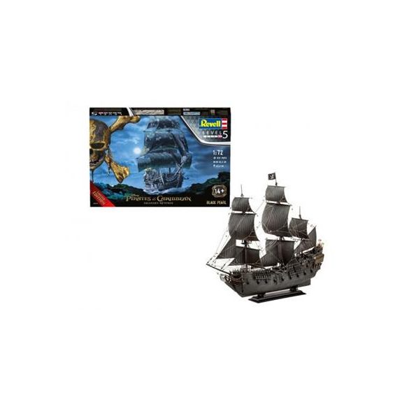 Revell: Black Pearl (1:72) - EN/DE/FR/NL/ES/IT-05699