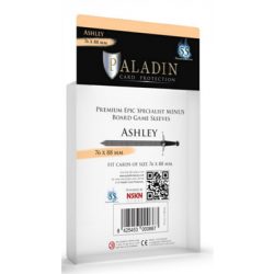 Paladin Sleeves - Ashley Premium Epic Specialist Minus 76x88mm (55 Sleeves)-ASH-CLR