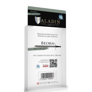 Paladin Sleeves - Beorn Premium Specialist D 68x120mm (55 Sleeves)-BEO-CLR