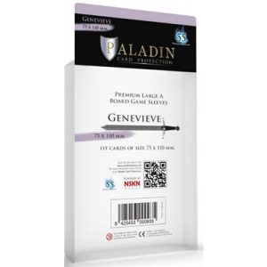 Paladin Sleeves - Genevieve Premium Large A 75x110mm (55 Sleeves)-GEN-CLR