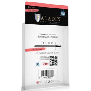 Paladin Sleeves - Lucius Premium Large B 76x102mm (55 Sleeves)-LUC-CLR