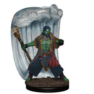 D&D Icons of the Realms Premium Figures: Water Genasi Druid Male-WZK93051