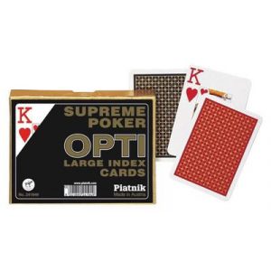 Playing Cards: Opti Poker/Rummy-PIA2419
