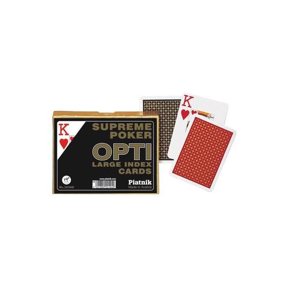 Playing Cards: Opti Poker/Rummy-PIA2419