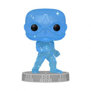 Funko POP! Artist Series: Infinity Saga - Captain America (Blue)-FK57614