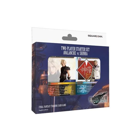 Final Fantasy TCG - FF VII REMAKE AVALANCHE VS SHINRA Two-Player Starter Set Display (6 Sets) - EN-XTCSDZZZ05