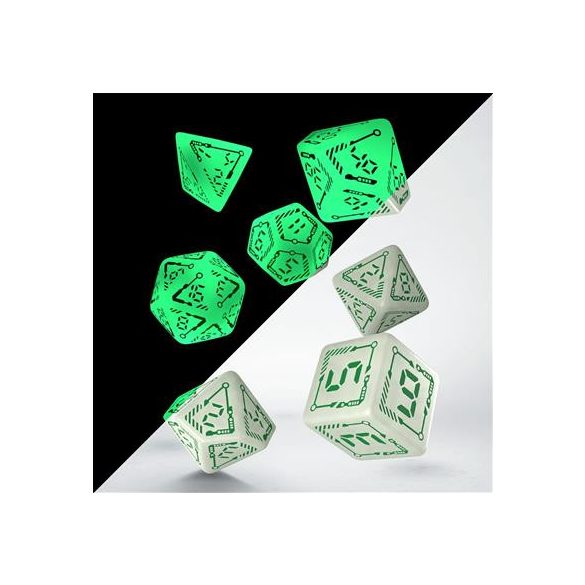 Digital Glowing Dice Set (7)-SDGT01