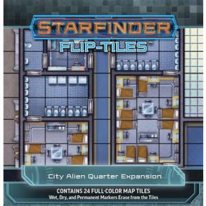 Starfinder Flip-Tiles: City Alien Quarter Expansion-PZO7508