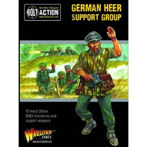 Bolt Action - German Heer Support Group (HQ, Mortar & MMG) - EN-402212006