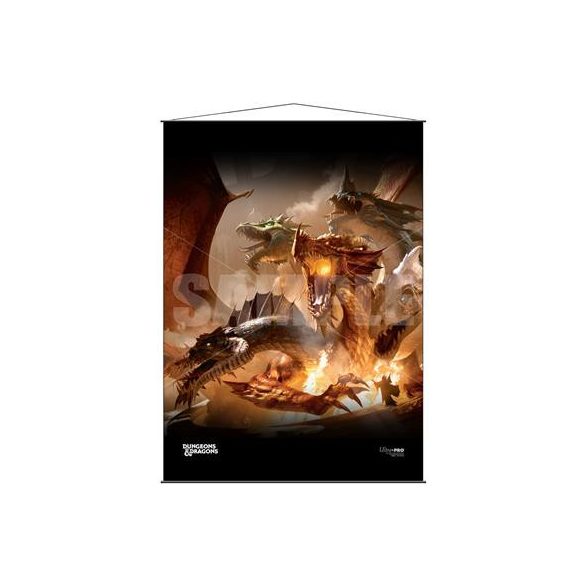 UP - Wall Scroll - The Rise of Tiamat - Dungeons & Dragons Cover Series-18790