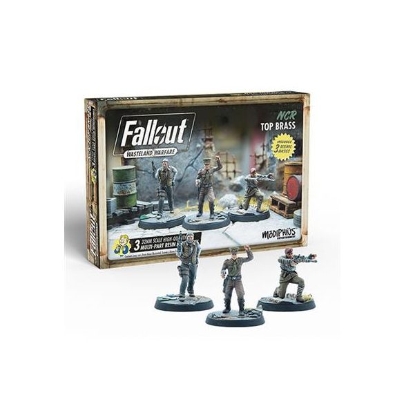 Fallout: Wasteland Warfare - NCR: Top Brass - EN-MUH052147