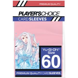 Player's Choice Premium Yu-Gi-Oh! Sized Card Sleeves - Power Pink (60 Sleeves)-PCA2106