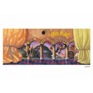 Harry Potter Philosopher's Stone Book Cover Artwork-THG-HP41