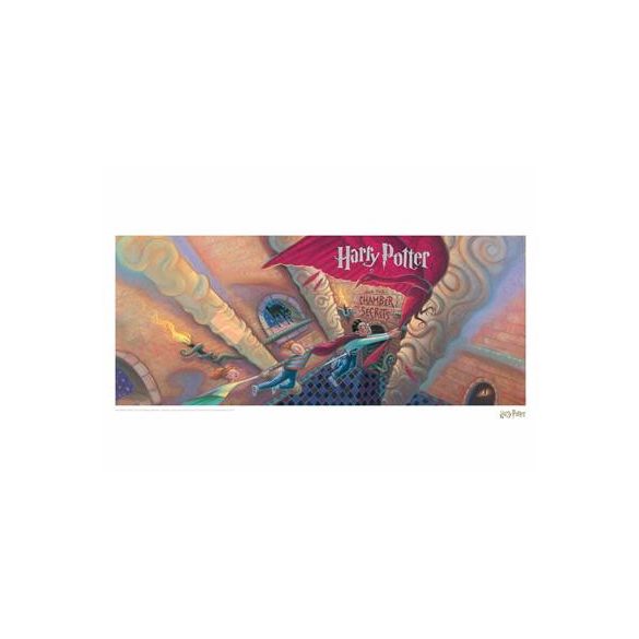 Harry Potter Chamber of Secrets Book Cover Artwork-THG-HP42