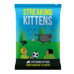 Exploding Kittens - Streaking Kittens (12er-Display) - DE-EXKD0010