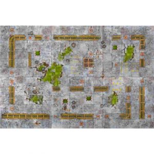 Kraken Wargames Gaming Mat - Industrial Grounds 4x4-KWG-44-24
