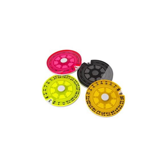 Gamegenic Life Counters Set of 4 Single Dials-GGS60070ML
