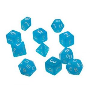 UP - Eclipse 11 Dice Set: Sky Blue-15563