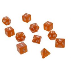 UP - Eclipse 11 Dice Set: Pumpkin Orange-15567