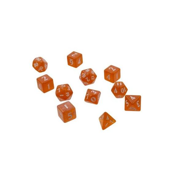 UP - Eclipse 11 Dice Set: Pumpkin Orange-15567