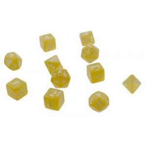 UP - Eclipse 11 Dice Set: Lemon Yellow-15568