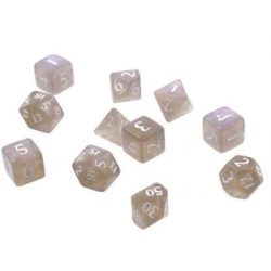 UP - Eclipse 11 Dice Set: Smoke Grey-15571